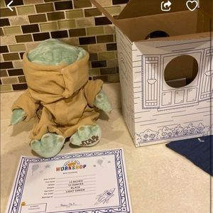 Baby yoda build a bear brand new